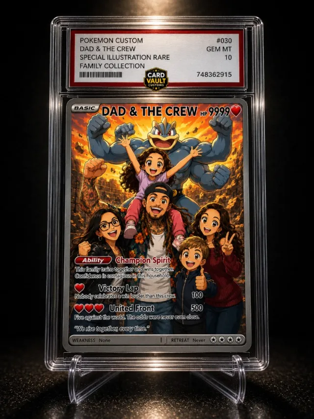 Dad & The Crew — Champion Spirit edition